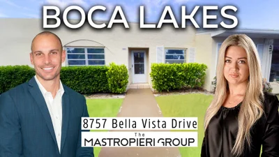 Boca Lakes Boca Raton Property Tour | 8757 Bella Vista Dr